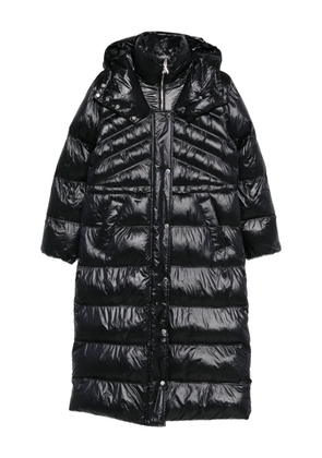 Patrizia Pepe hooded puffer jacket - Black