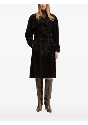 LUISA SPAGNOLI Silice belted double-breasted coat - Brown