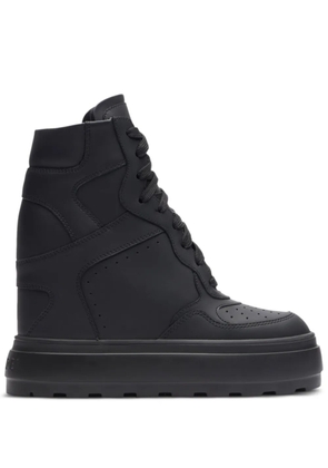 Casadei wedge sneakers - Black