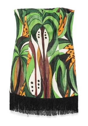 FARM Rio Coconut Tree Flow top - Green