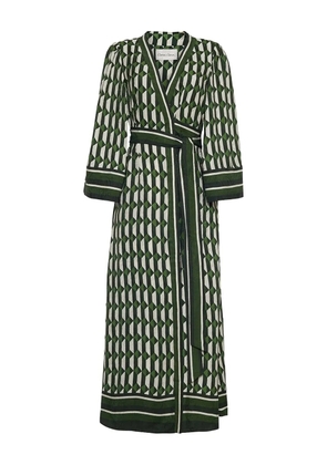 Cara Cara Woodford wrap dress - Green