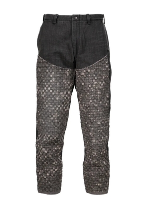 CHITO 10 Pocket double-knee jeans - Black