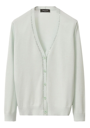 Fabiana Filippi sequin-embellishment cardigan - Green