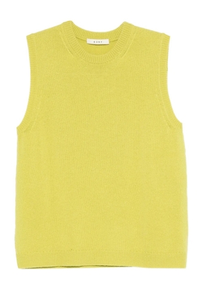 6397 sleeveless wool-cashmere top - Green