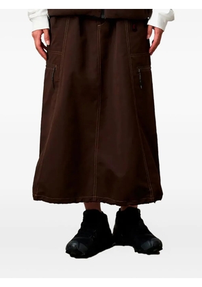 Gramicci Salem cargo-pocket skirt - Brown