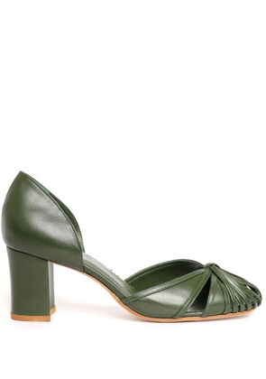 Sarah Chofakian 55mm Sarah pumps - Green