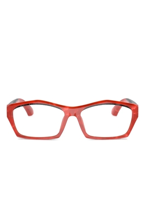 Alain Mikli geometric frames - Red