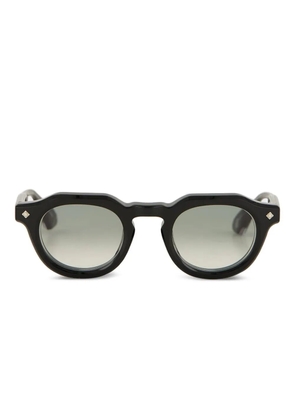 Lunetterie Générale titanium-core acetate sunglasses - Black