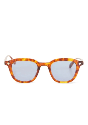 Lunetterie Générale Enigma wayfarer-frame sunglasses - Orange