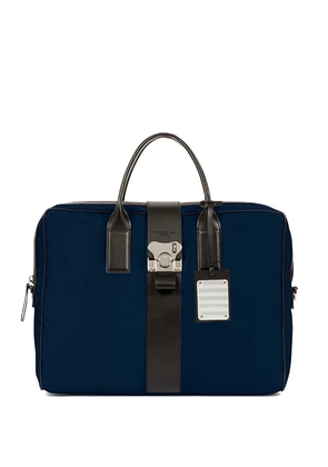 FPM Milano buckle fastening briefcase - Blue