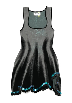 PH5 Alyssa wavy tank dress - Black