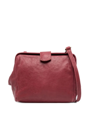 SOMMET leather cross body bag - Purple
