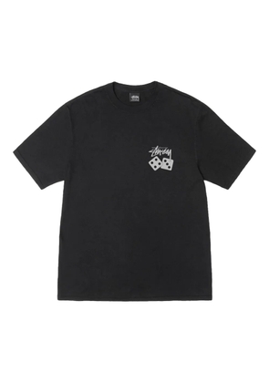 Stüssy Dice pigment-dyed T-shirt - Black