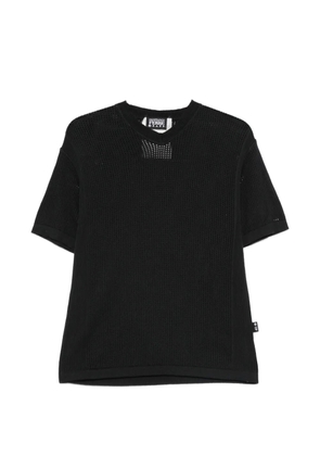Gianfranco Ferré Pre-Owned 1990s perforated T-shirt - Black