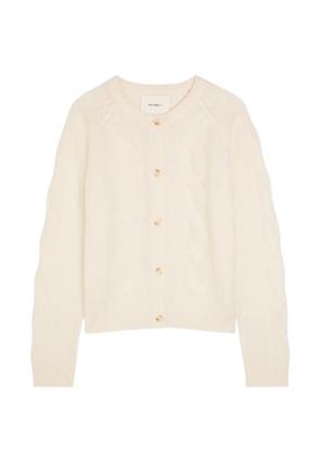 Lisa Yang cable-knit cardigan - Neutrals