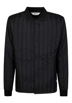 Rains quilted bomber jacket - Black