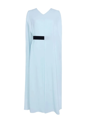 Roksanda Fyera v-neck belt midi dress - Blue