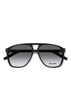 Saint Laurent Eyewear pilot-frame sunglasses - Black