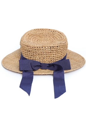 Sarah Chofakian Artisan hat - Neutrals