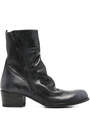 Shoto 45mm zip-fastening boots - Blue