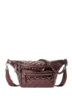 Mz Wallace small Crosby quilted belt bag - Red