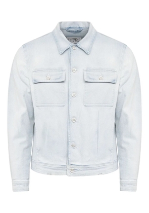 MM6 Maison Margiela button-front denim jacket - Blue
