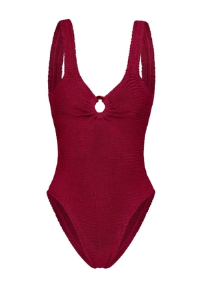 PARAMIDONNA Romana ring-detail swimsuit - Red