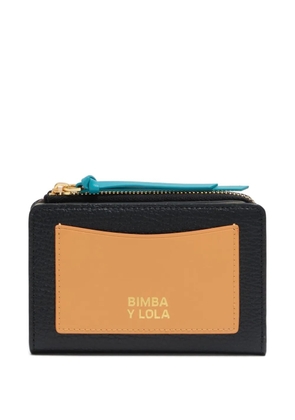 Bimba y Lola zip-fastening bi-colour wallet - Black
