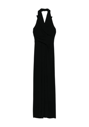 Talbot Runhof halterneck jumpsuit - Black