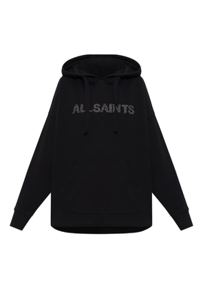 AllSaints Ettienne pins-graphic hoodie - Black