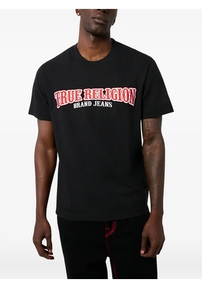 True Religion embroidered T-shirt - Black