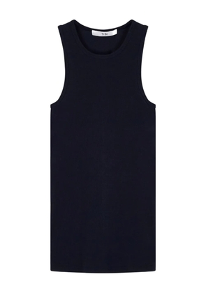 Tibi racer-back design tank top - Blue