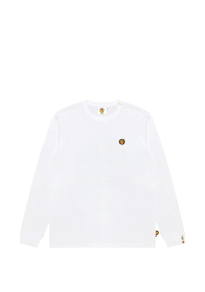 A BATHING APE® long-sleeve graphic T-shirt - White