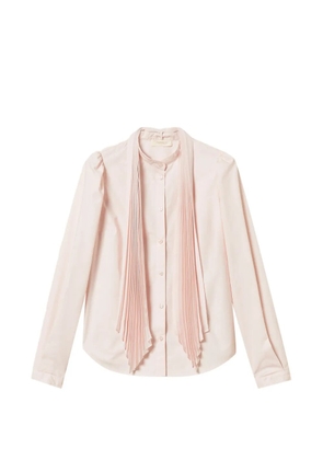 TWINSET pleated-detail shirt - Pink
