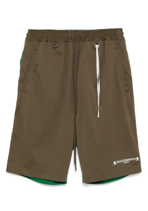 Mastermind World colour-block shorts - Green