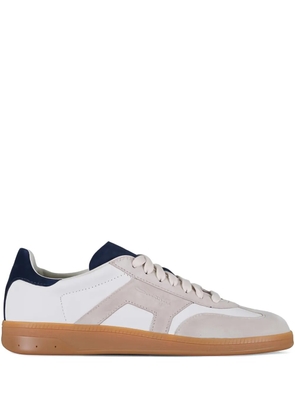 Santoni Olympic panelled sneakers - White