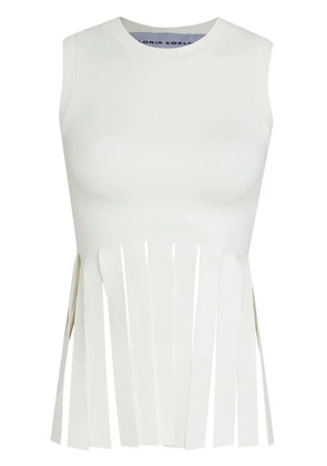 Gloria Coelho sleeveless top - White