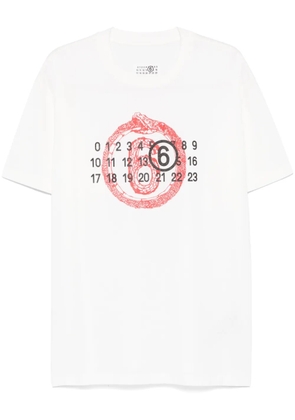 MM6 Maison Margiela Year of the Snake T-shirt - White