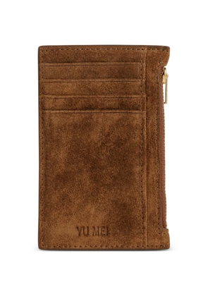 Yu Mei Frank zip wallet - Brown