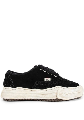 Maison MIHARA YASUHIRO Baker suede sneakers - Black