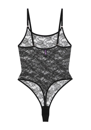 Maison Close Flashback thong bodysuit - Black