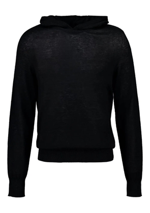 120% Lino long-sleeve hoodie - Black