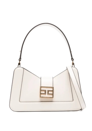 Elisabetta Franchi logo-plaque crossbody bag - Neutrals