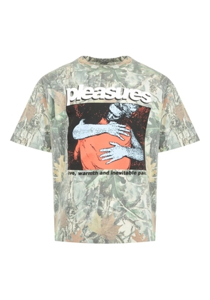 Pleasures graphic embrace T-shirt - Green