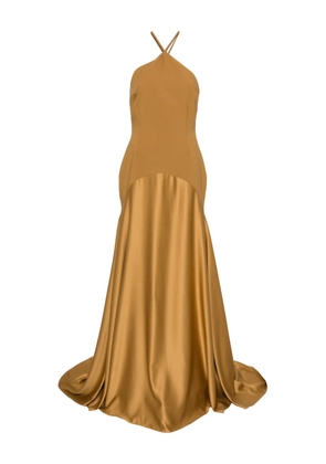 Solace London Florie maxi dress - Gold