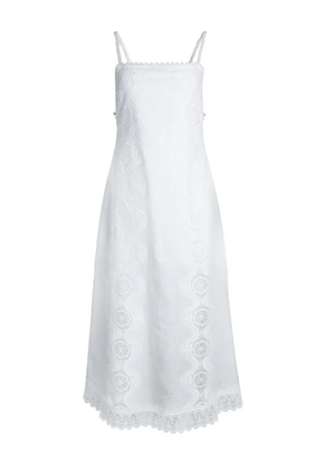 Waimari Rocio lace-detailing maxi dress - White