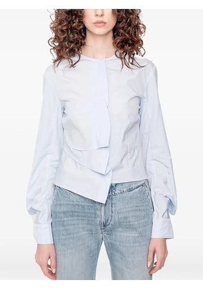 FAÇON JACMIN Christal flared shirt - Blue
