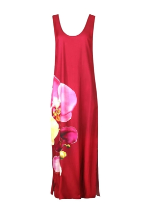 Aston Studio floral poppy dress - Red