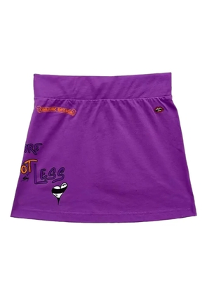 Chrome Hearts Matty Boy purple skirt