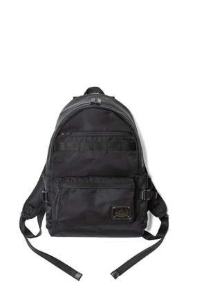 Makavelic zip pocket backpack - Black